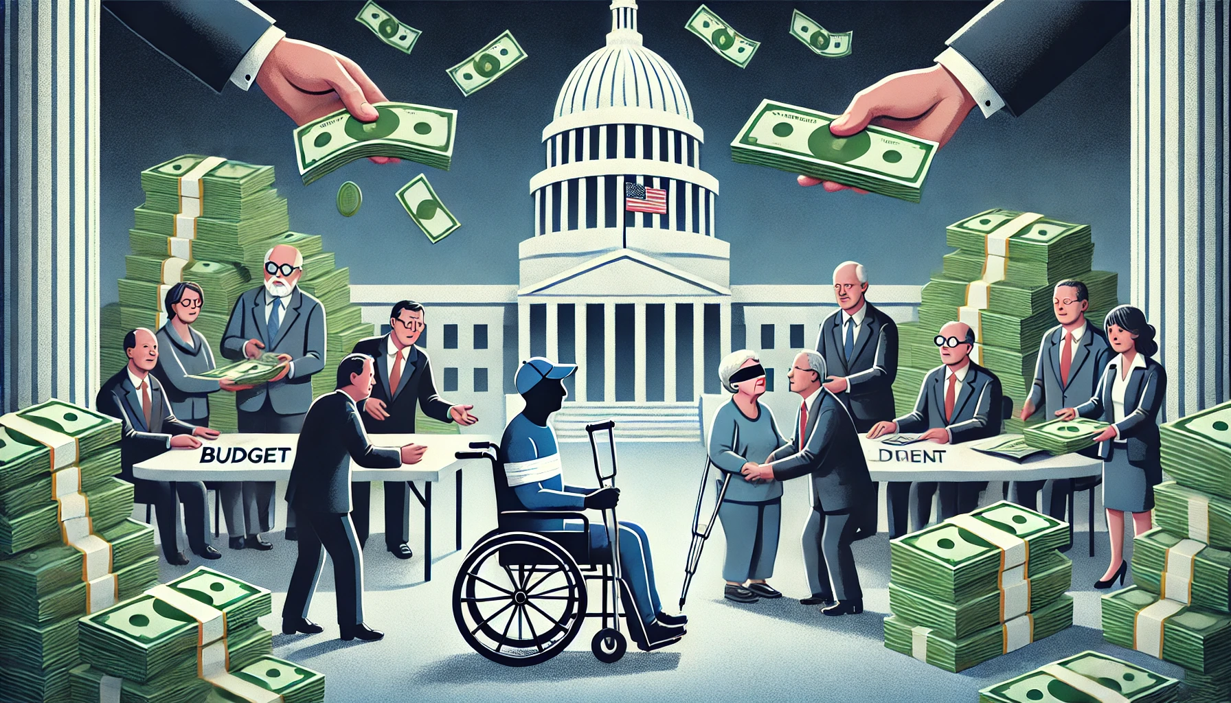 Ilustrasi disabilitas dan pejabat publik